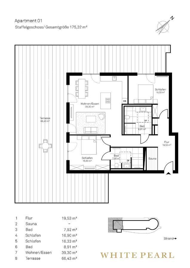 White Pearl Apartment 4 01 Timmendorfer Strand Εξωτερικό φωτογραφία